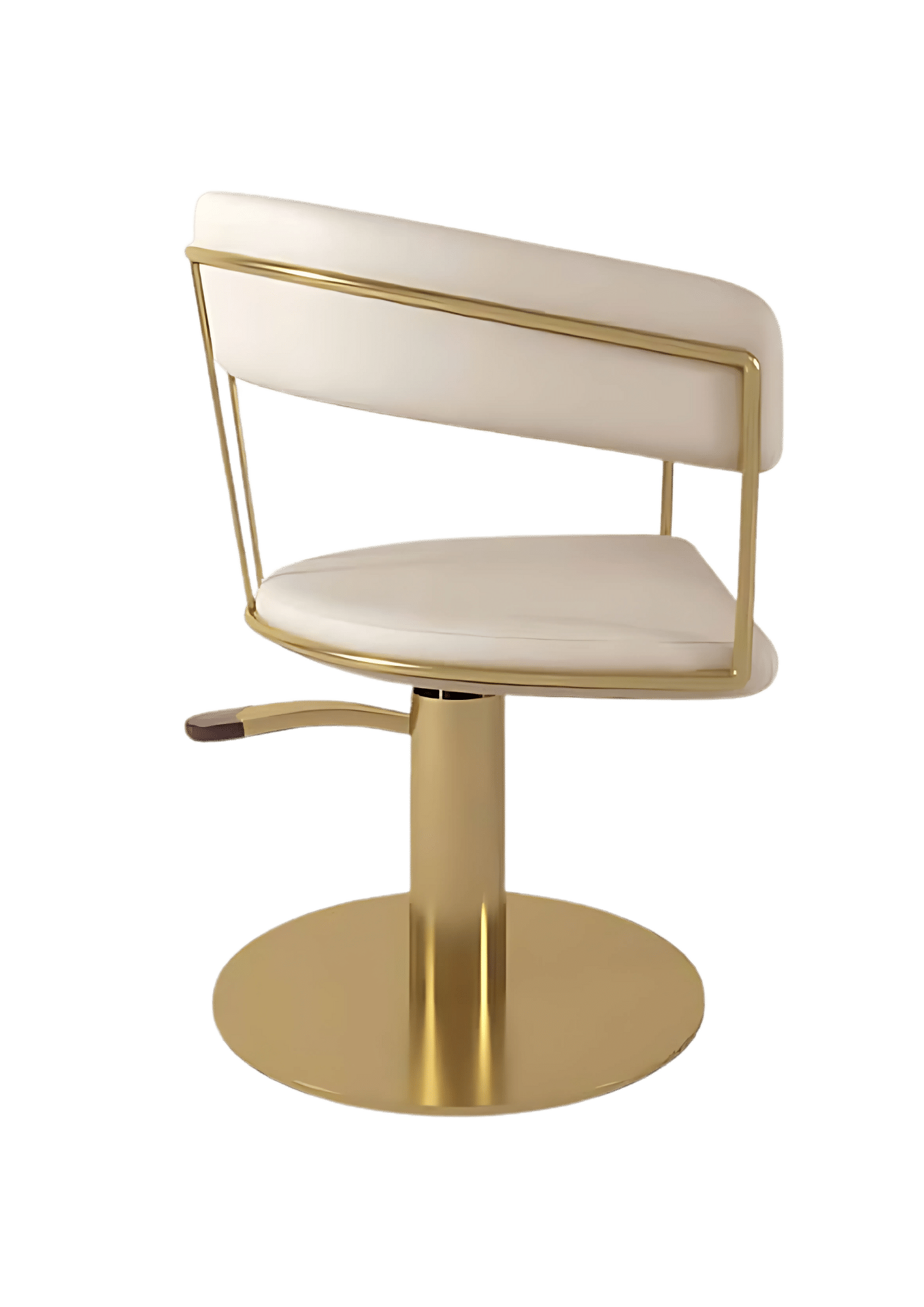 Posh Full colour Gold Styling Chair - Guy Sarlemijn Design